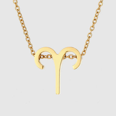 Stylish 12 Horoscope Pendant Necklace