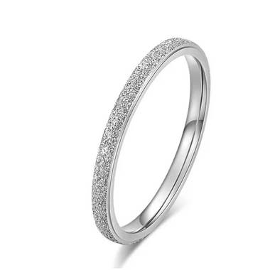 Sparkling Frosted Rings
