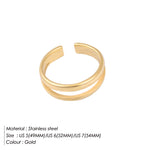 Minimalist Double Layer Rings