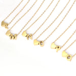 Personality Simple Thin Heart Pendant Necklaces