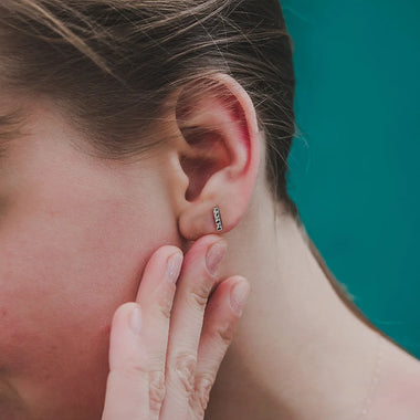 Mini Geometric Stud Earrings