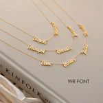 Personalized Custom Multiple Names Necklace