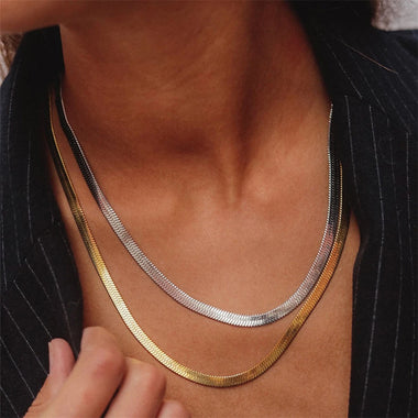 Minimalist Snake Chain Necklace