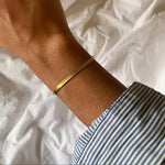 Bracelet classique à chaîne serpent 2/3/4/5 mm
