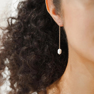 Trendy Freshwater Pearl Long Drop