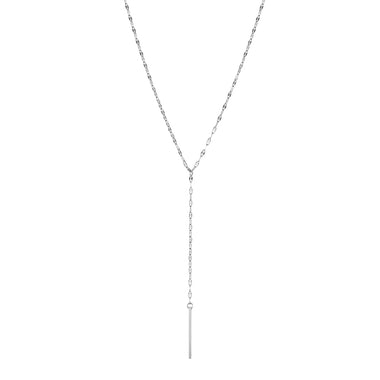 Minimalist Vertical Bar Dangle Necklaces