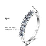 Princess Cut Moissanite Ring