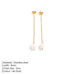 Trendy Freshwater Pearl Long Drop