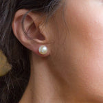 Boucles d'oreilles élégantes en perles