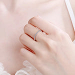 Princess Cut Moissanite Ring