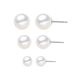 Boucles d'oreilles élégantes en perles