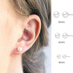 Boucles d'oreilles élégantes en perles