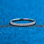 Princess Cut Moissanite Ring