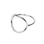Minimalist Round Geometric Ring